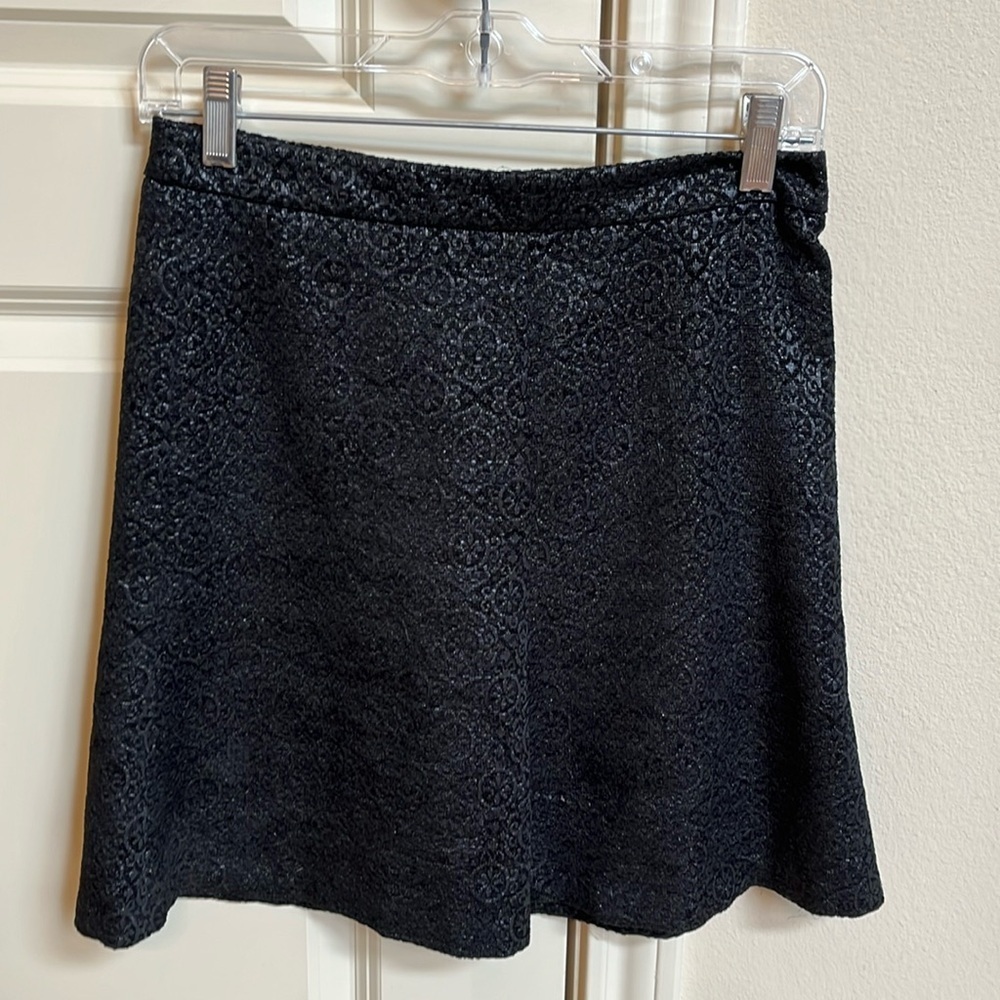NWOT LOFT black skirt